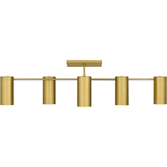 Foreland Six Light Semi-Flush Mount (FLD1750BRG)