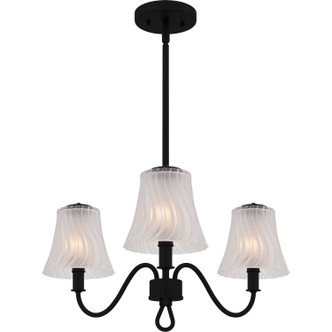 Quoizel - MCK5022MBK - Three Light Chandelier - McKinney - Matte Black Quoizel - MCK5022MBK - Three Light Chandelier - McKinney - Matte Black