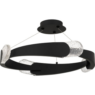 Saffron LED Semi-Flush Mount (PCSAF1724MBK)