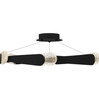 Saffron LED Semi-Flush Mount (PCSAF1734MBK)