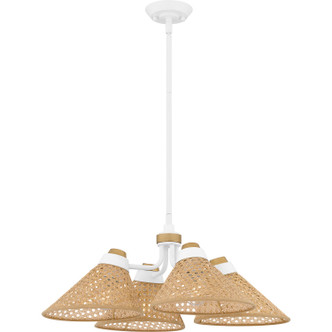 Quoizel - QP6218W - Four Light Pendant - Quoizel Pendant - Matte White