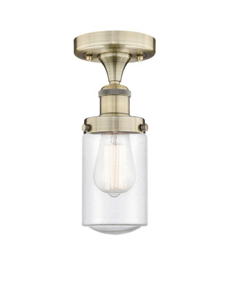 Innovations - 616-1F-AB-G314 - One Light Semi-Flush Mount - Edison - Antique Brass