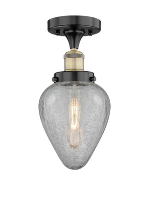 Innovations - 616-1F-BAB-G165 - One Light Semi-Flush Mount - Edison - Black Antique Brass