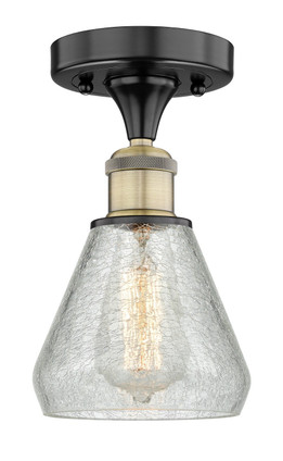 Innovations - 616-1F-BAB-G275 - One Light Flush Mount - Edison - Black Antique Brass