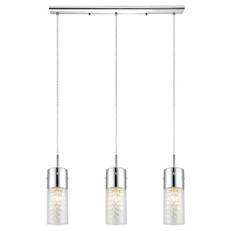 Eglo USA - 200123A - Three Light Linear Pendant - Diamond - Chrome