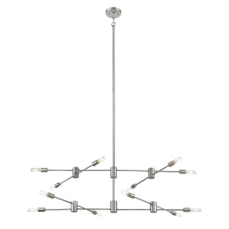 Eglo USA - 203488A - 12 Light Pendant - Willsboro - Polished Nickel