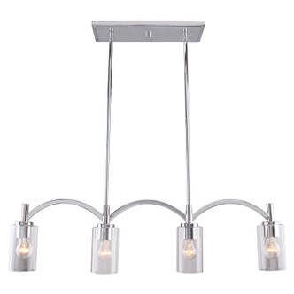 Eglo USA - 203743A - Four Light Pendant - Devora - Chrome