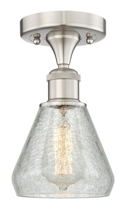 Innovations - 616-1F-SN-G275 - One Light Flush Mount - Edison - Brushed Satin Nickel