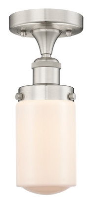Innovations - 616-1F-SN-G311 - One Light Semi-Flush Mount - Edison - Brushed Satin Nickel