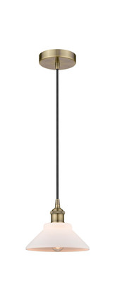 manufacturer_finish:Antique Brass|manufacturer_glass:Matte White Orwell|light_output:220.00lm|color_temperature:2200K|cri:99