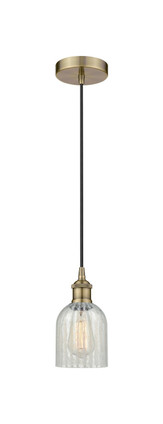 manufacturer_finish:Antique Brass|manufacturer_glass:Mouchette Caledonia|light_output:220.00lm|color_temperature:2200K|cri:99