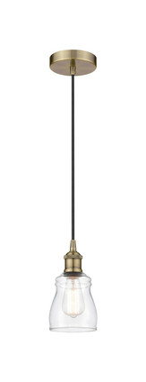 Innovations - 616-1P-AB-G392 - One Light Mini Pendant - Edison - Antique Brass