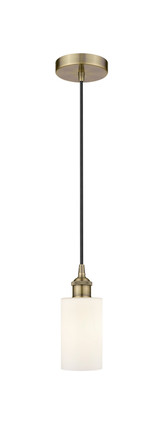 manufacturer_finish:Antique Brass|manufacturer_glass:Matte White Clymer|light_output:220.00lm|color_temperature:2200K|cri:99