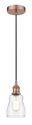 Innovations - 616-1P-AC-G392 - One Light Mini Pendant - Edison - Antique Copper