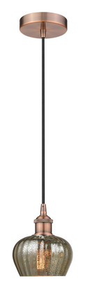 Innovations - 616-1P-AC-G96 - One Light Mini Pendant - Edison - Antique Copper