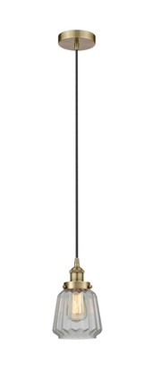 manufacturer_finish:Antique Brass|manufacturer_glass:Clear Chatham|light_output:220.00lm|color_temperature:2200K|cri:99