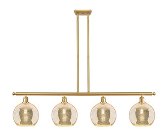 Innovations - 516-4I-SG-G128-10 - Four Light Island Pendant - Ballston - Satin Gold