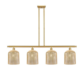 Innovations - 516-4I-SG-G559-8ME - Four Light Island Pendant - Ballston - Satin Gold