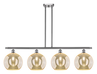 Innovations - 516-4I-SN-G128-12 - Four Light Island Pendant - Ballston - Brushed Satin Nickel
