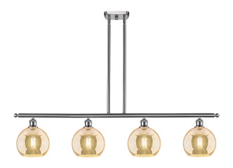 Innovations - 516-4I-SN-G128-8 - Four Light Island Pendant - Ballston - Brushed Satin Nickel
