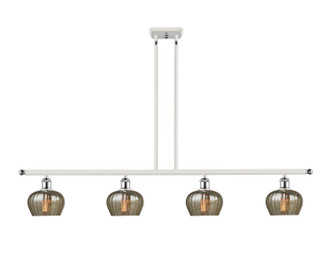 Innovations - 516-4I-WPC-G96 - Four Light Island Pendant - Ballston - White Polished Chrome