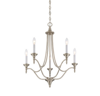 Herndon Five Light Chandelier (1-1008-5-SN)