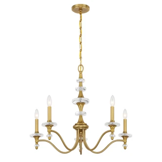 Champlain Five Light Chandelier (1-1361-5-322)