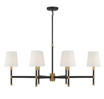 Brody Six Light Linear Chandelier (1-1631-6-143)