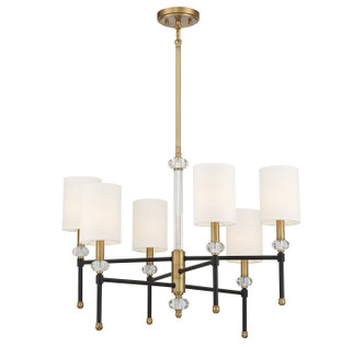 Tivoli Six Light Chandelier (1-1887-6-143)