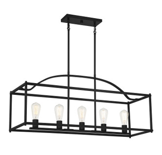 Palladian Five Light Linear Chandelier (1-190-5-89)