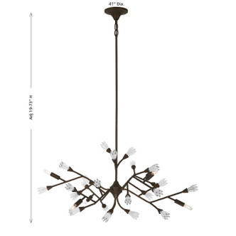 Malinda Six Light Chandelier (1-2168-6-105)