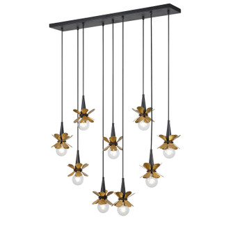 Portinatx Nine Light Linear Chandelier (1-2185-9-103)