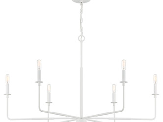 Salerno Six Light Chandelier (1-2221-6-83)