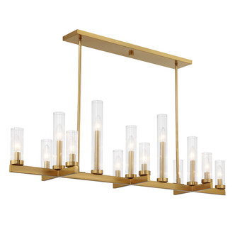 Carina 13 Light Linear Chandelier (1-2636-13-322)