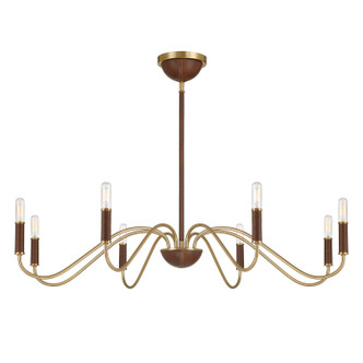 Abeline Eight Light Chandelier (1-2748-8-322)