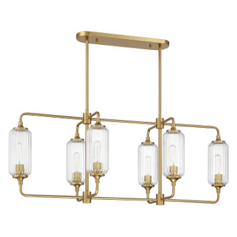 Holton Six Light Linear Chandelier (1-3026-6-322)