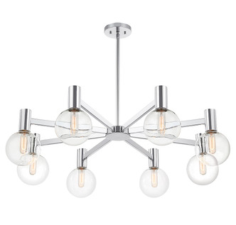 Wright Eight Light Chandelier (1-3074-8-11)