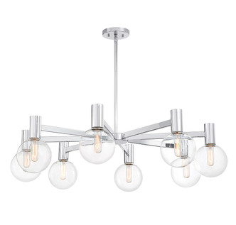 Wright Eight Light Chandelier (1-3074-8-11)