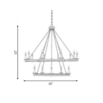 Middleton 15 Light Chandelier (1-312-15-89)