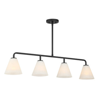 Blair Four Light Linear Chandelier (1-4014-4-89)