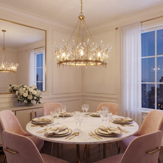 Orianna Eight Light Chandelier (1-4074-8-127)
