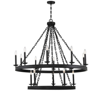 Savoy House - 1-4406-15-89 - 15 Light Chandelier - Seville - Matte Black