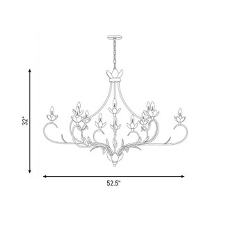 Muse 12 Light Chandelier (1-5186-12-59)