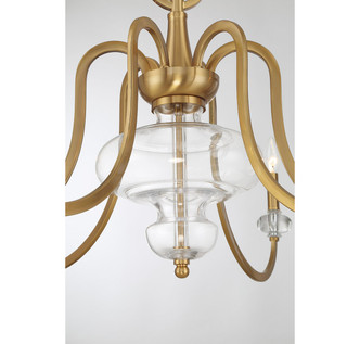 Bergdorf Six Light Chandelier (1-5802-6-322)