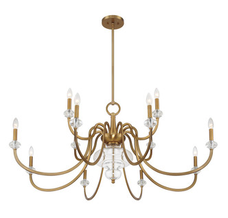 Bergdorf 12 Light Chandelier (1-5803-12-322)