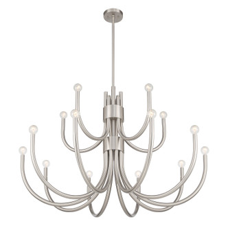 Sorrento 15 Light Chandelier (1-6682-15-SN)