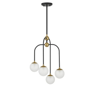 Couplet Four Light Chandelier (1-6697-4-143)