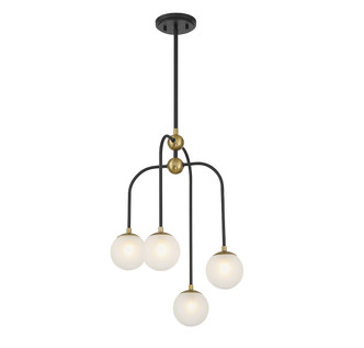 Couplet Four Light Chandelier (1-6697-4-143)
