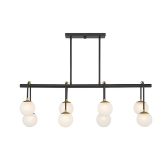 Couplet Eight Light Linear Chandelier (1-6699-8-143)