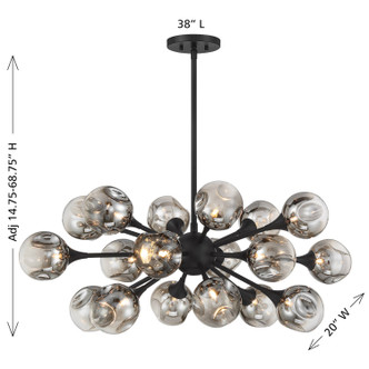 Matisse 18 Light Chandelier (1-7935-18-89)